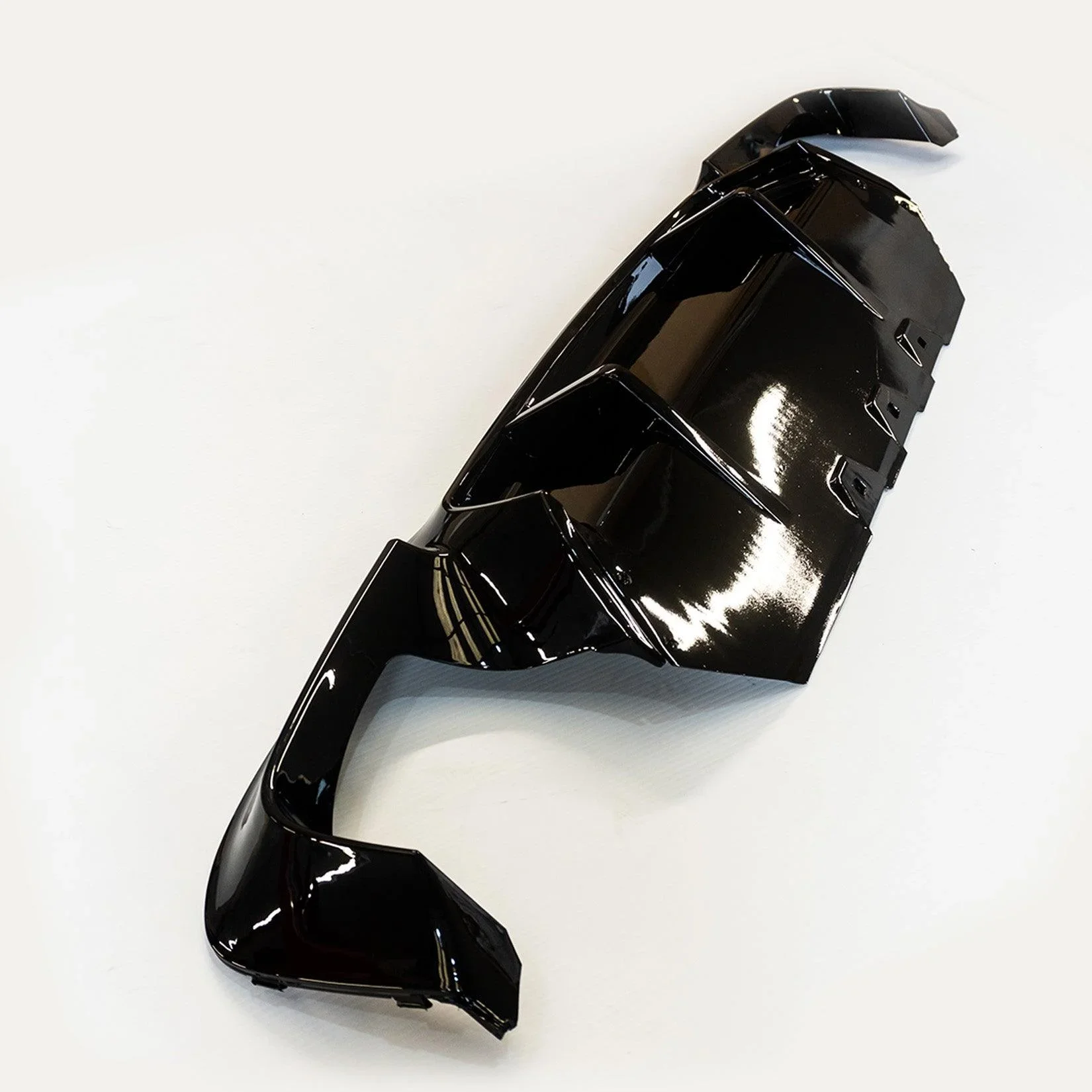 Gloss Black Rear Diffuser for BMW 5 Series F10 F18 (2011-2017) M Sport Quad Exit