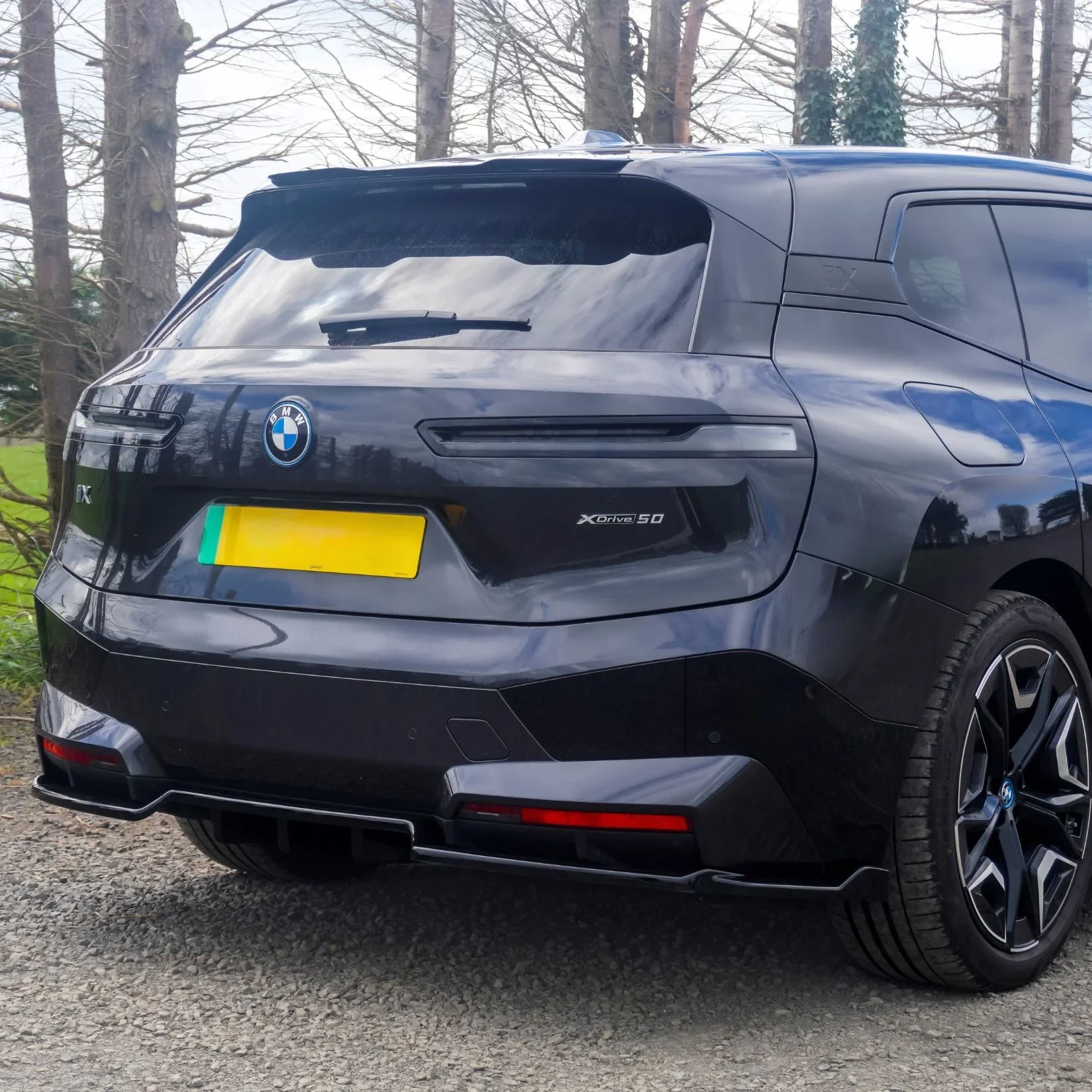 Gloss Black V2 Rear Diffuser for BMW Ix I20 (2021+) M Sport