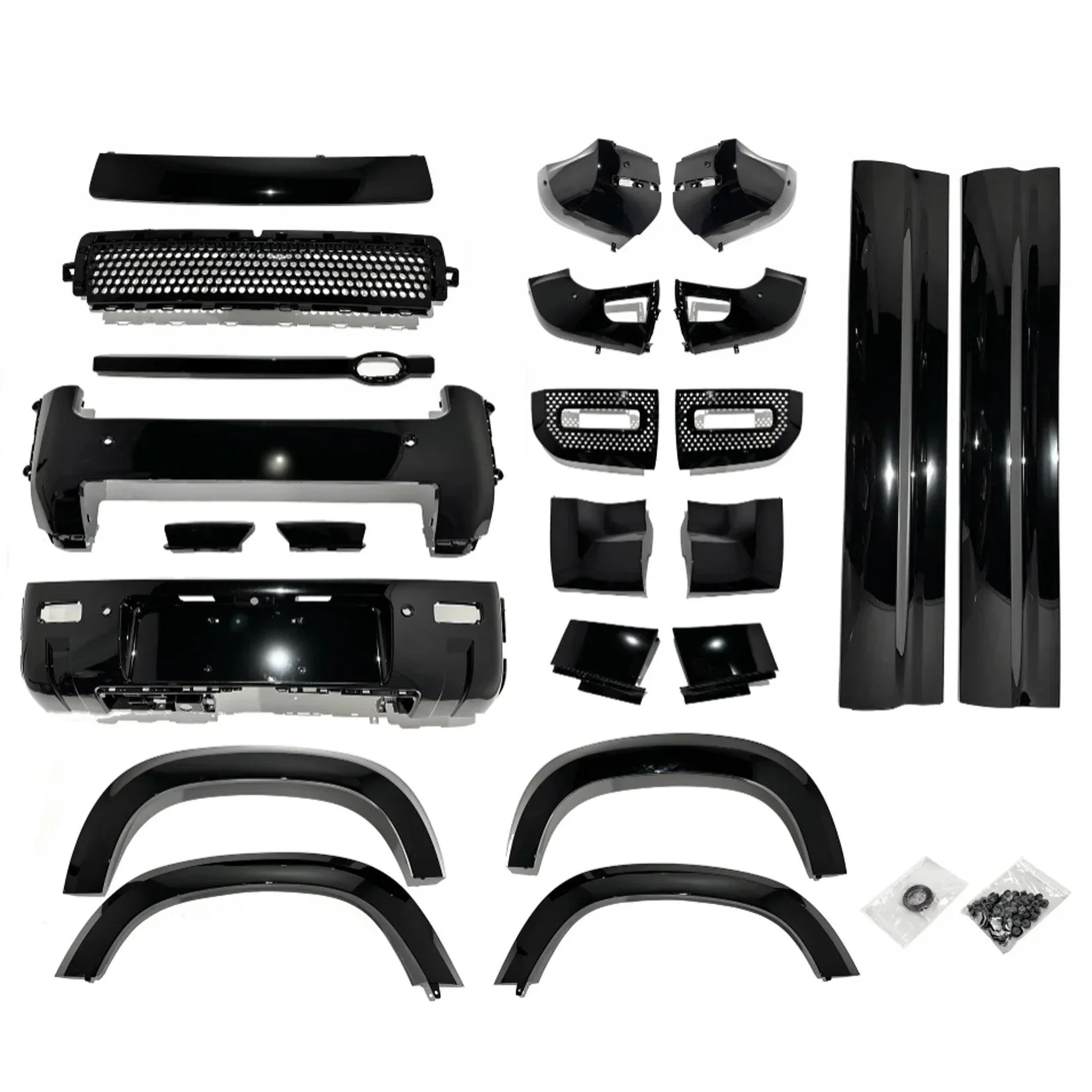 gloss-black-full-upgrade-kit-for-land-rover-defender-90-l663-2020-9.webp