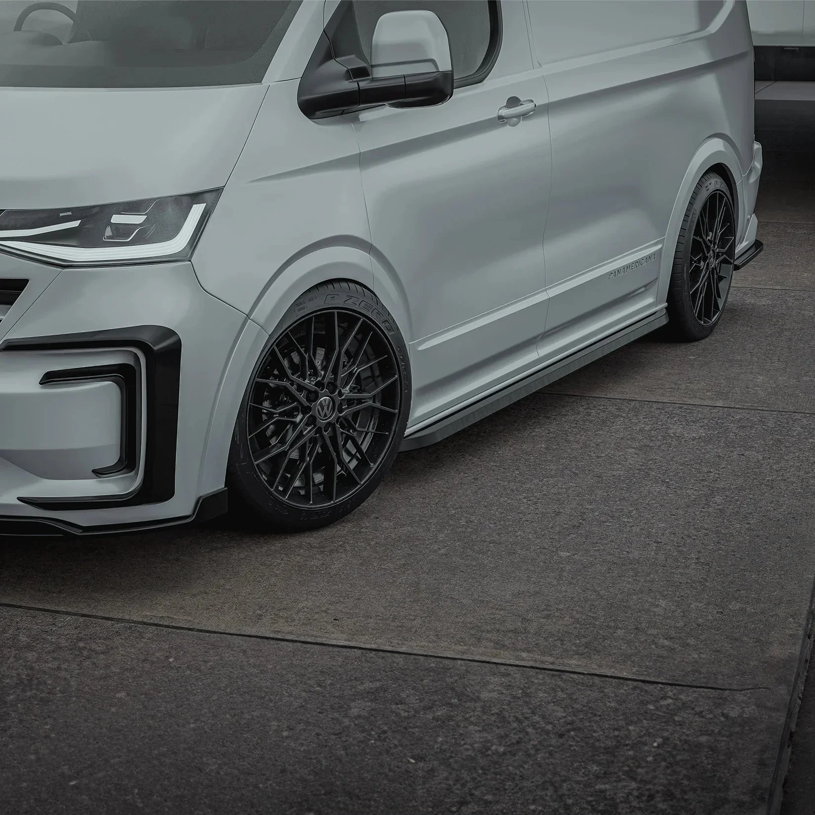 gloss-black-trapezoid-side-bars-for-vw-transporter-t7-2025-swb-3.webp