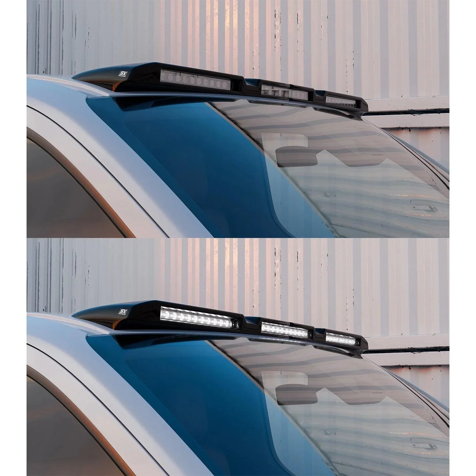 gloss-black-luminex-roof-light-pod-for-vw-transporter-t7-2025-8.webp