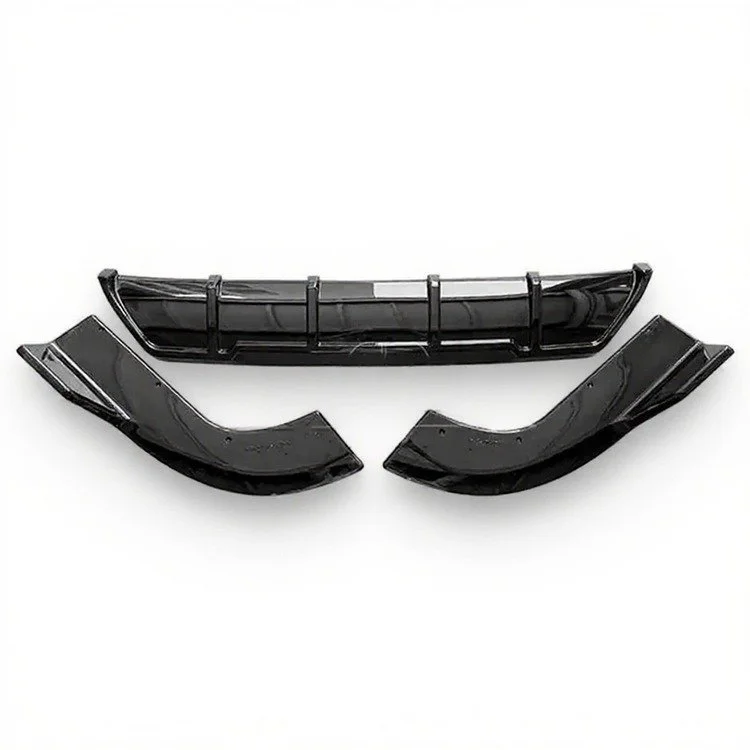 Gloss Black Rear Diffuser for Audi Q7 4M (2019+) S-Line