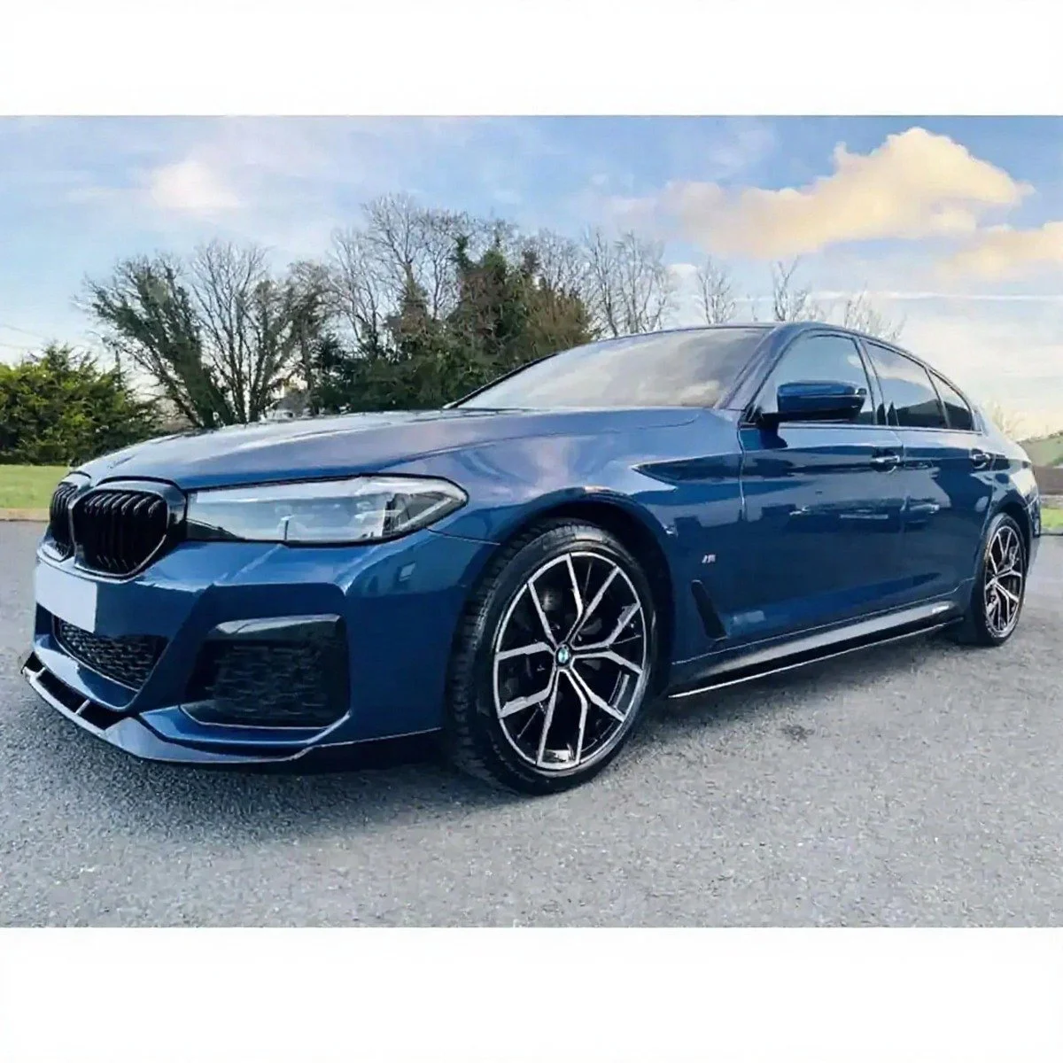 Bmw 5 series g30 Side Skirts gloss black 2021+ LCI (4).jpg