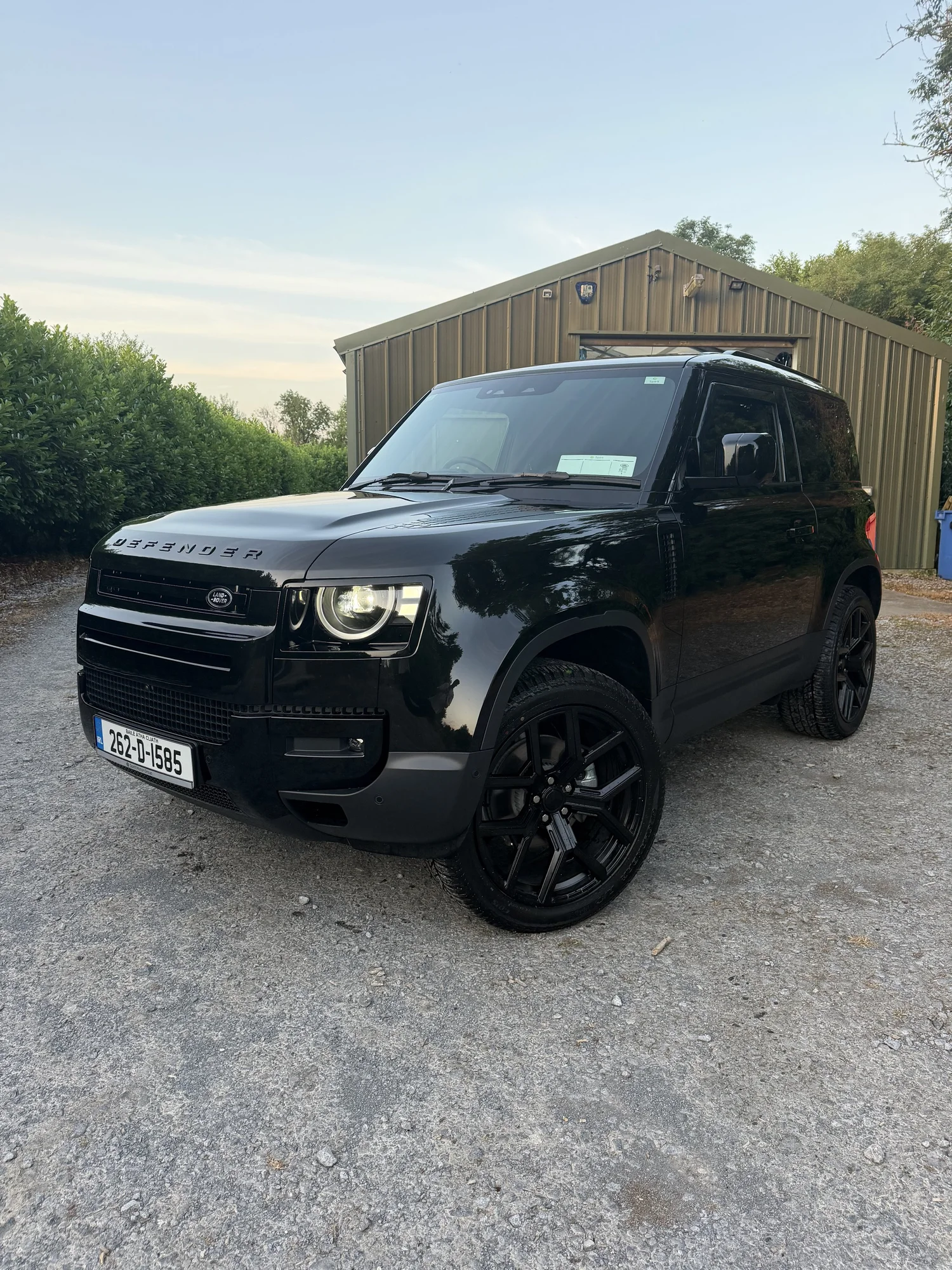 Land Rover Defender 90 before styling, standard from the factory