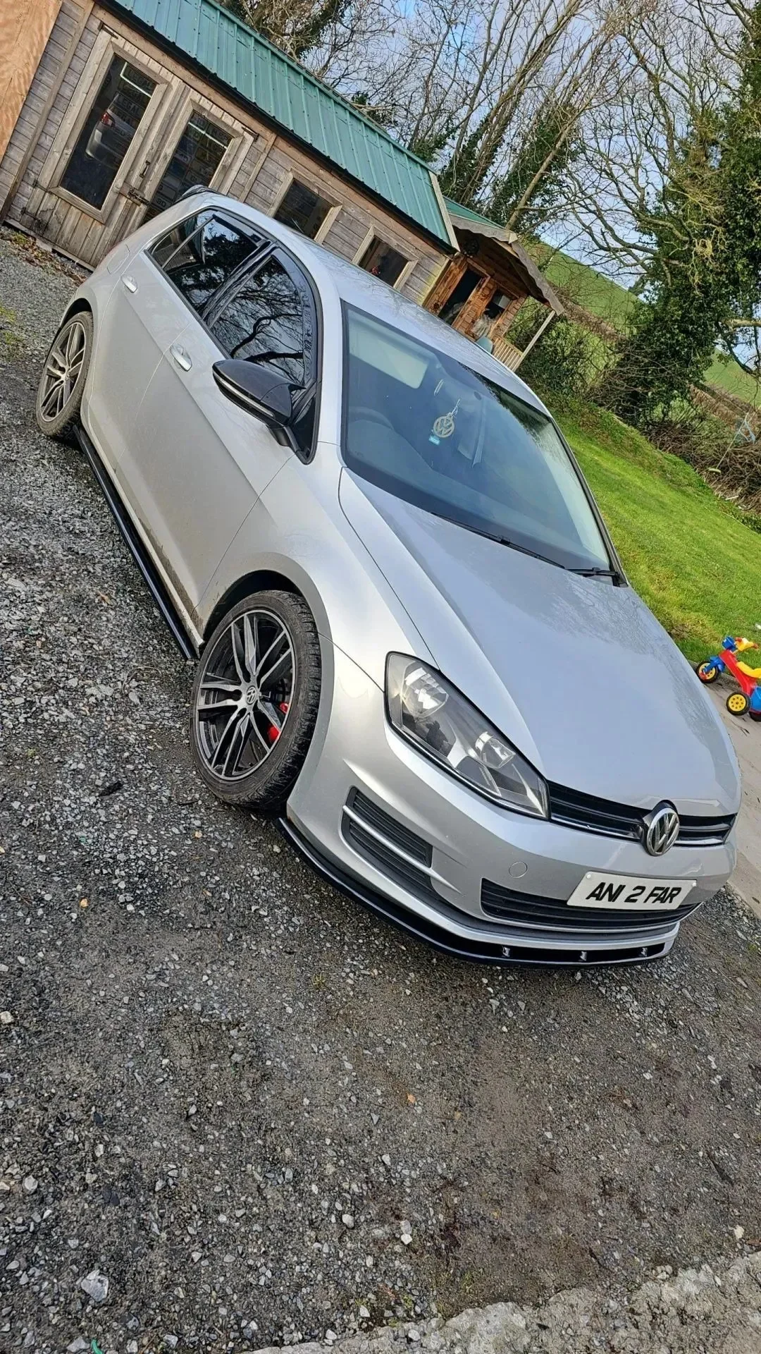 Gloss Black Body Kit VW Golf MK7 MK7.5 TSI TDI Standard 2013-2020
