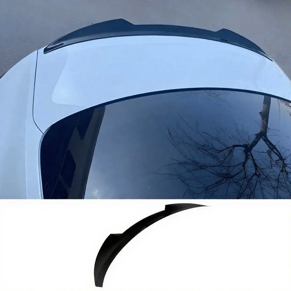 Gloss Black Rear Spoiler for Audi A5 B9 Sportback (2017+) S-Line