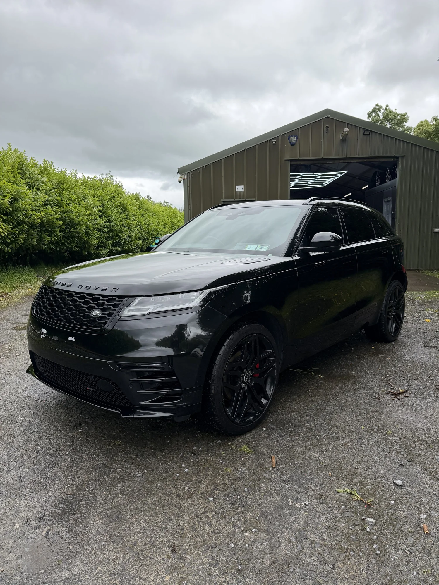 Range Rover Velar before body styling