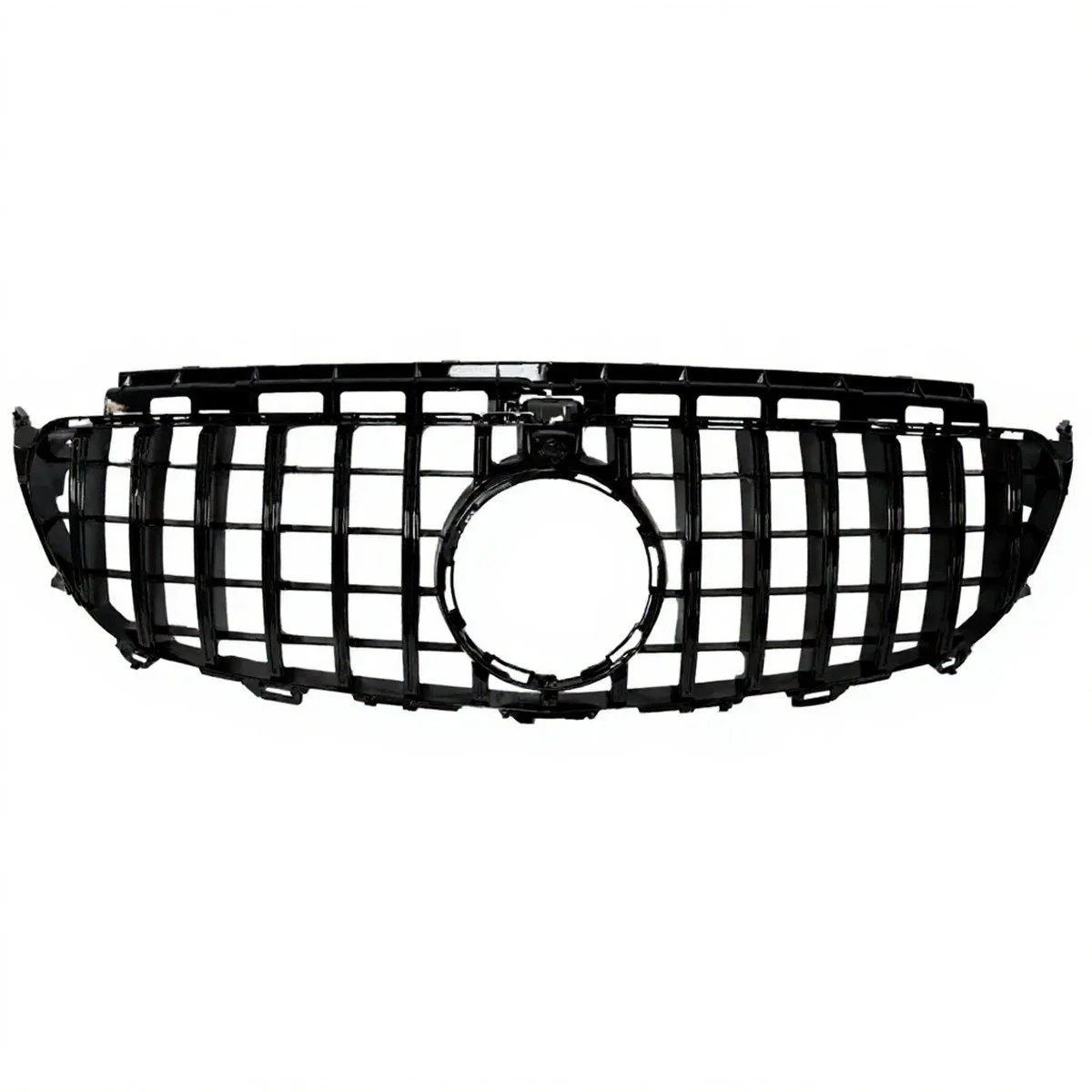 Panamericana Style Front Grille Gloss Black Mercedes E-Class W213 S213 C238 A238 2016-2019