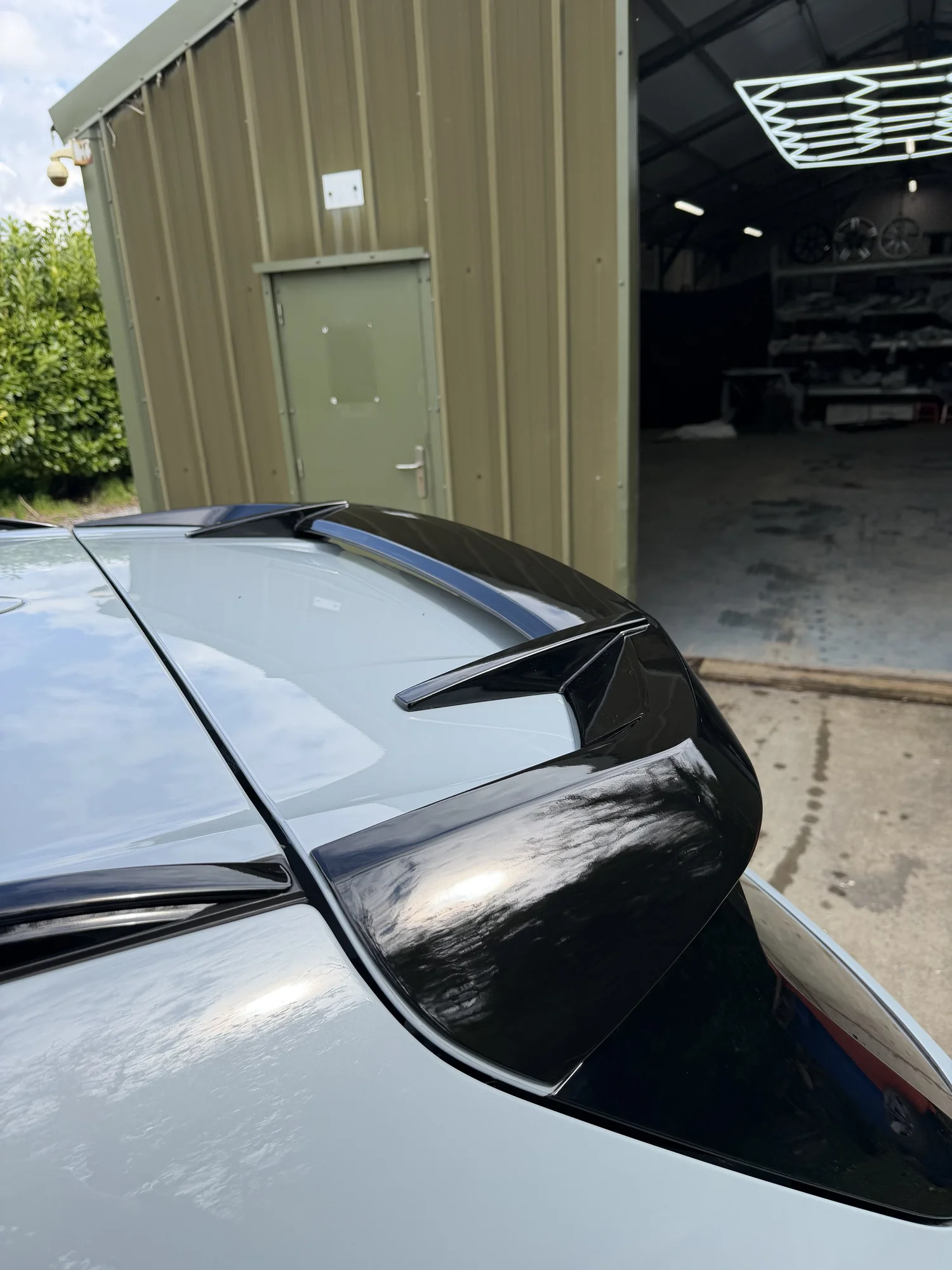 BMW G05 X5 LCI gloss black roof spoiler silver — Body Styling Ireland 2026