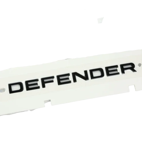 Tailgate Lettering Gloss Black Land Rover Defender L663 2020 on