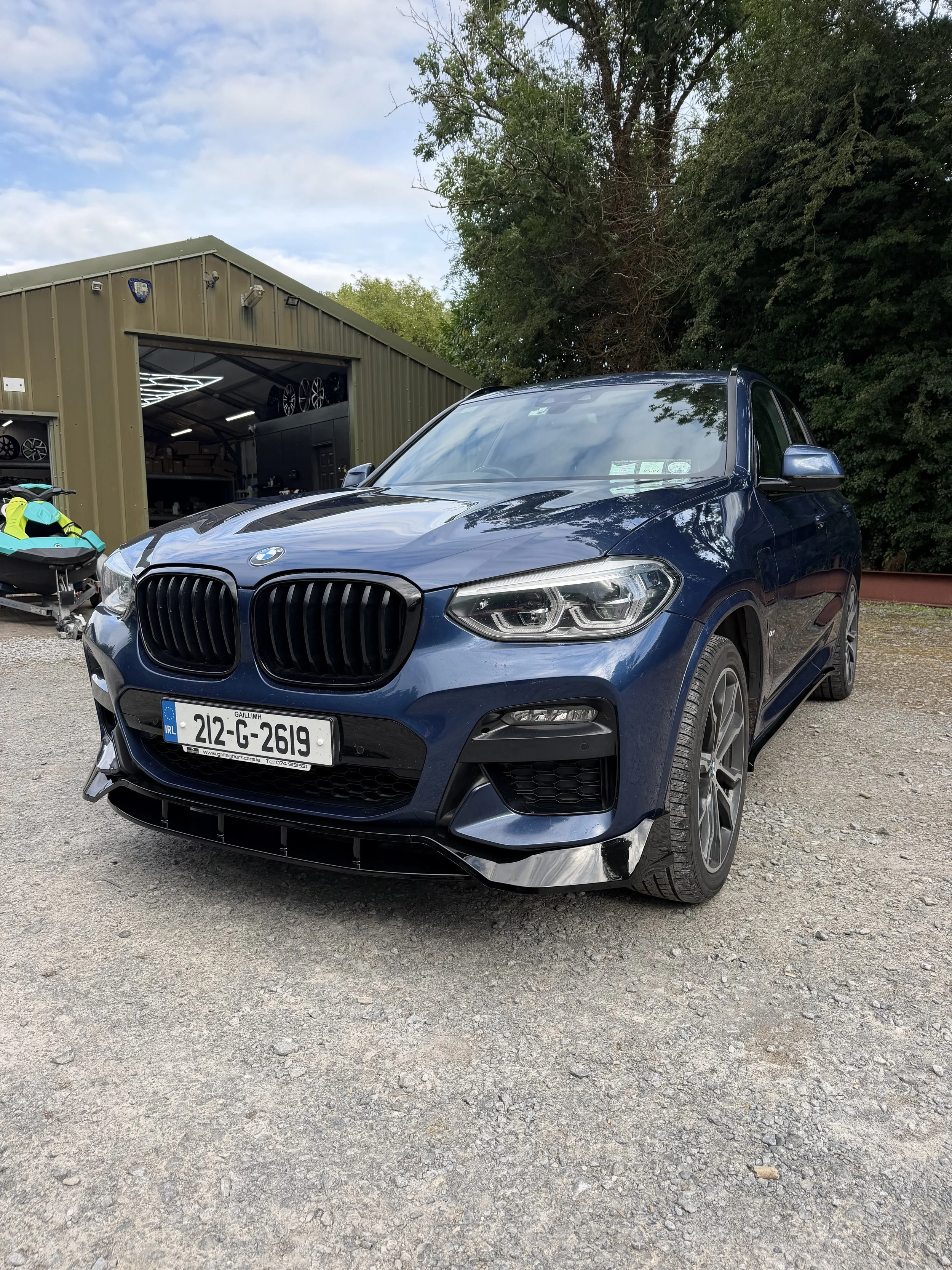Gloss Black Full Body Kit for BMW X3 G01 (2017-2021) M Sport