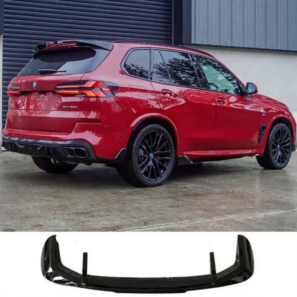 BMW X5 Reear Spoiler G05 LCI M-Sport 2023+ Gloss Black (2).jpg