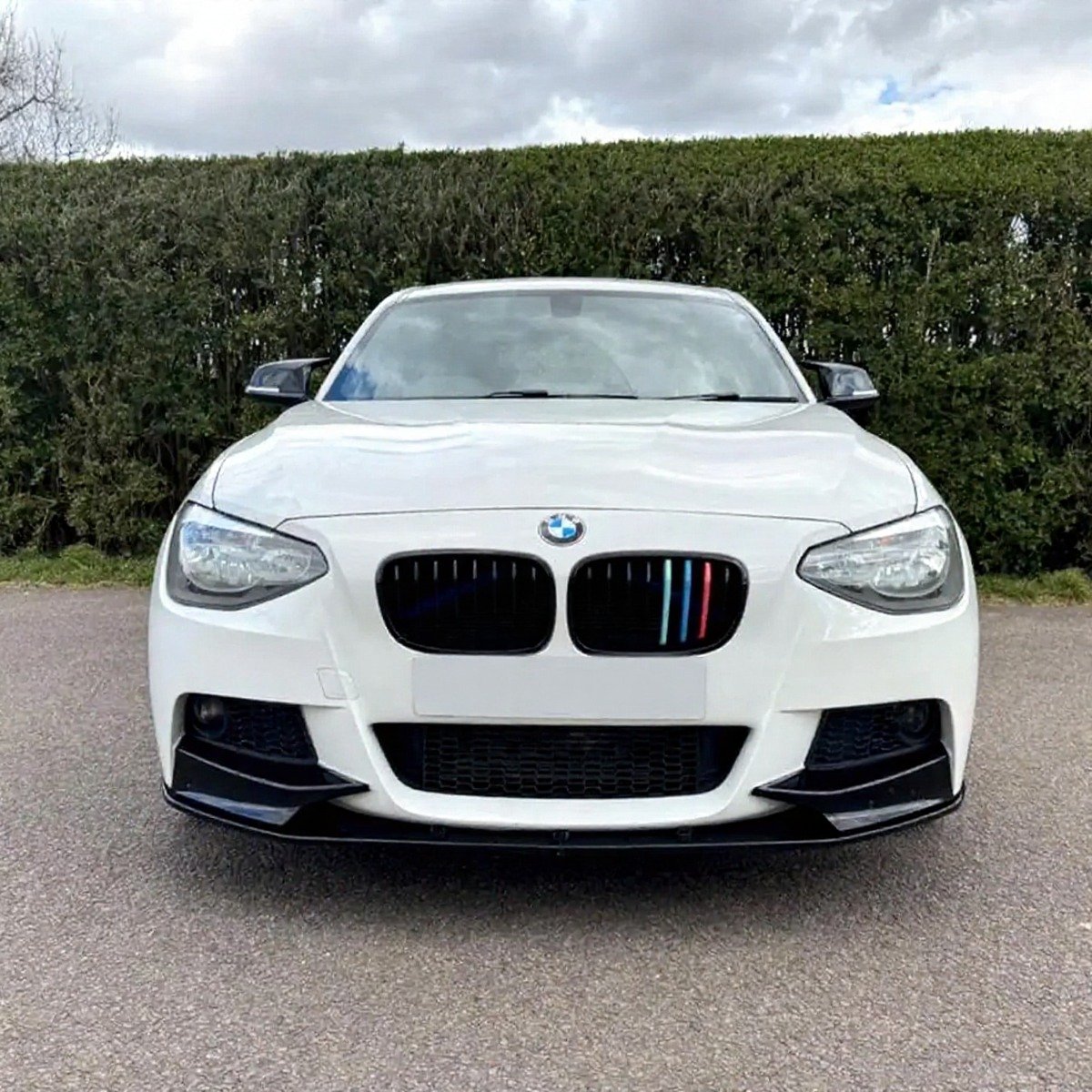 BMW 1 Series Pre F20 Front Splitter Gloss Black (2012-2015) M Sport (1).jpg