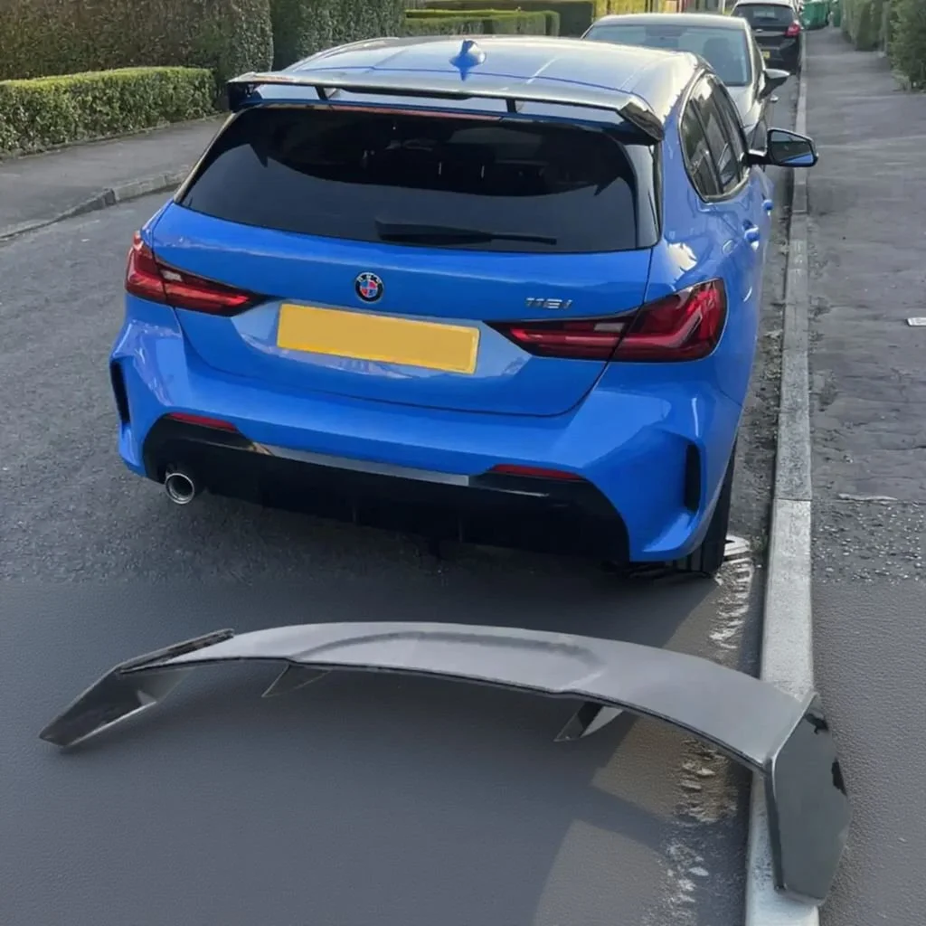 Gloss Black Rear Spoiler for BMW 1 Series Style Se Sport F40 (2018-2024) SE Sport