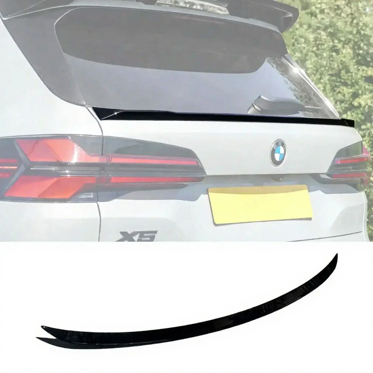 BMW X5 G05 Mid spoiler gloss black 2018 (2).jpg