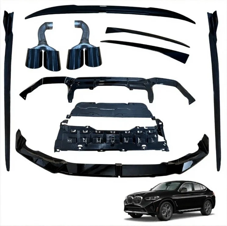BMW X4 G02 Gloss Black Bodykit (2021 - 2024) LCI