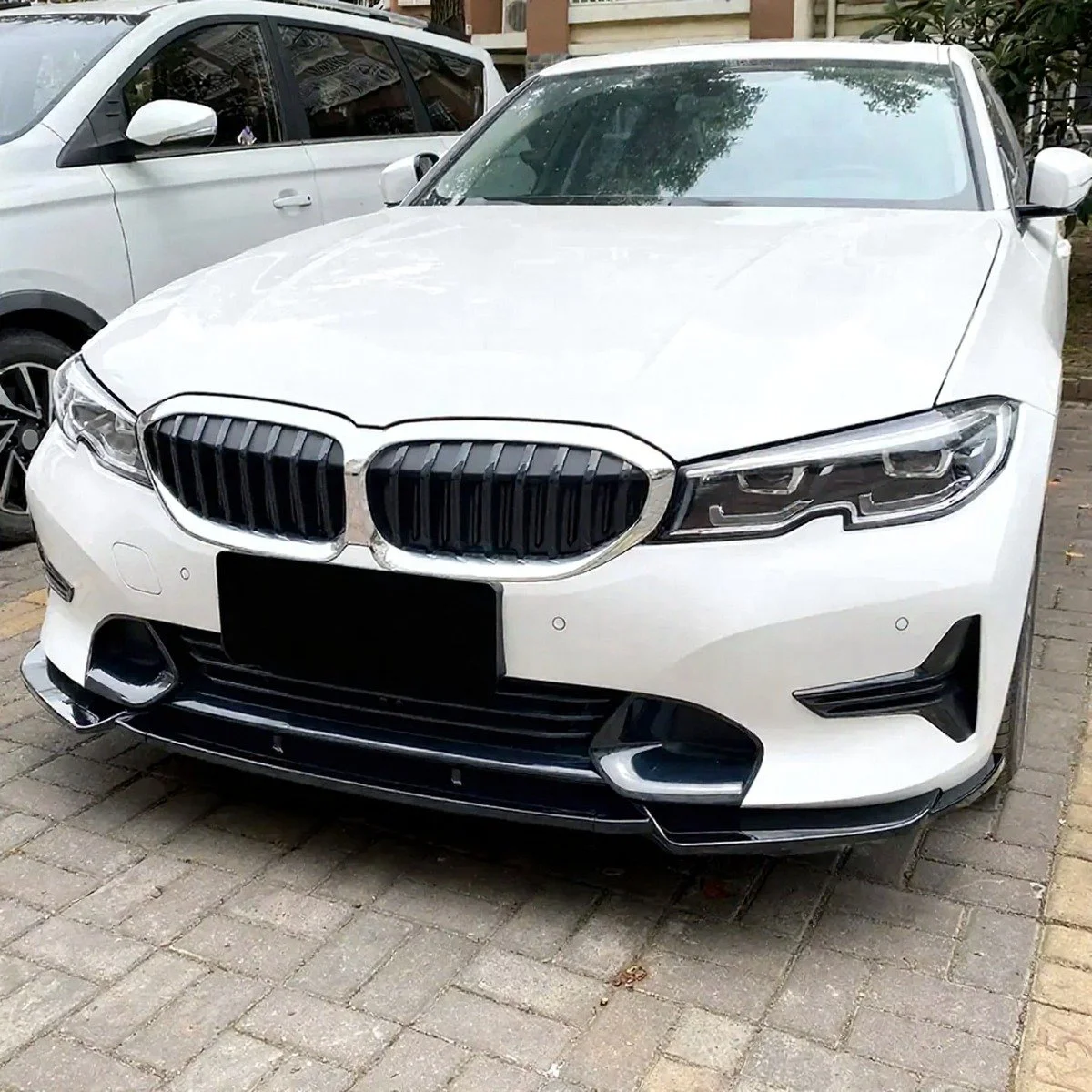 BMW 3 series front splitter standard g20 gloss black 2019-2022 (2).jpg