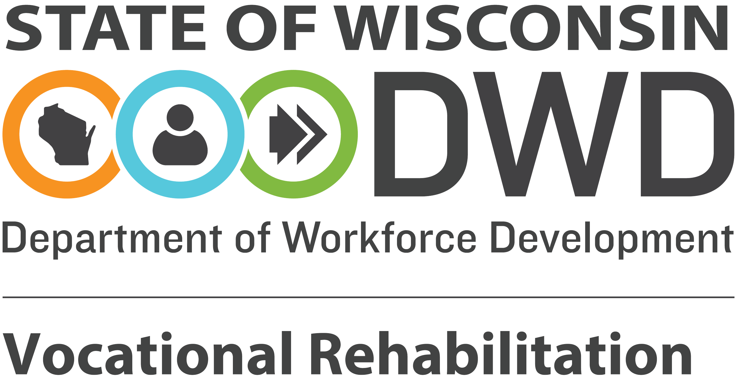 Image of Wisconsin Department of Workforce Development - Division of Vocational Rehabilitation Logo