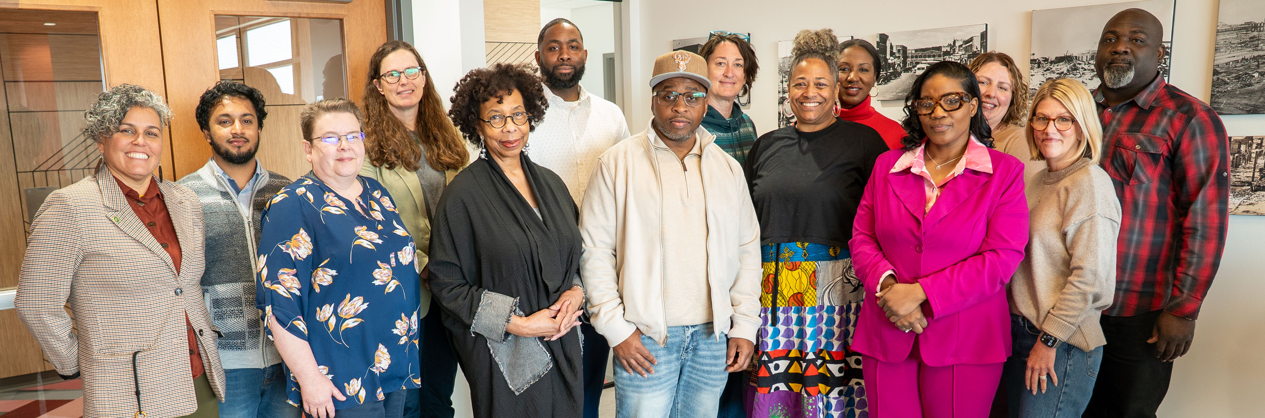 Group photo of the Implementation Team members.