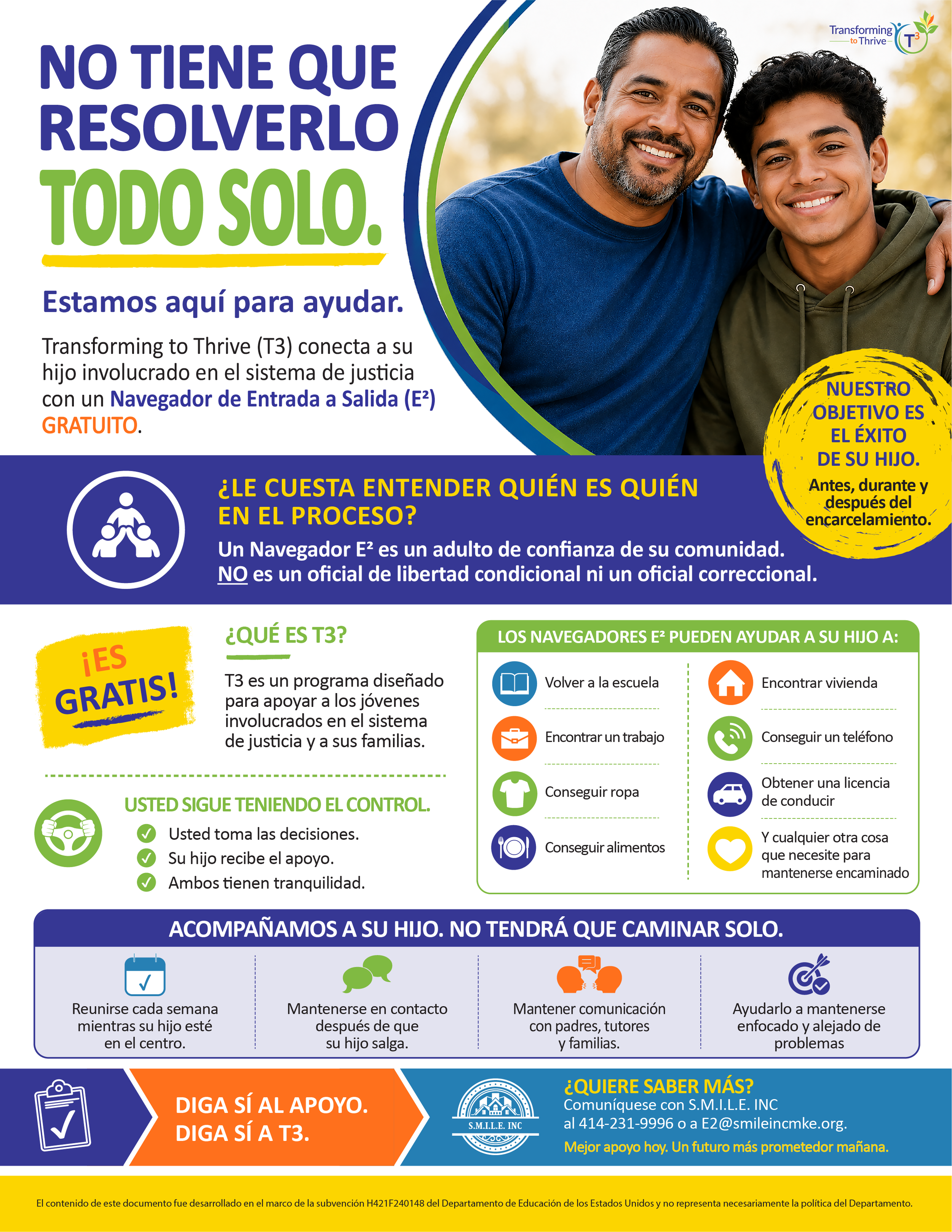image of parent flyer #1 in Spanish