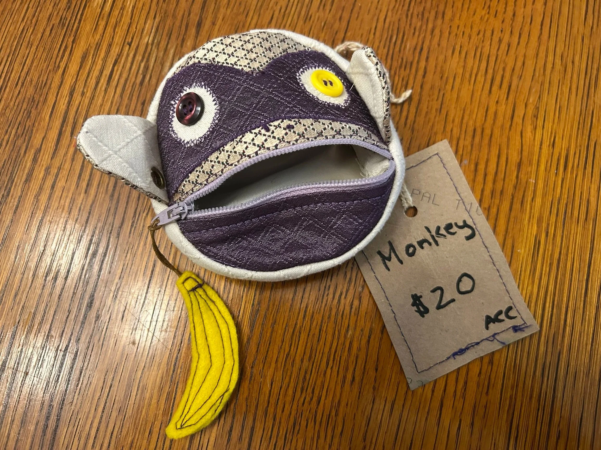 Purple Masked Monkey