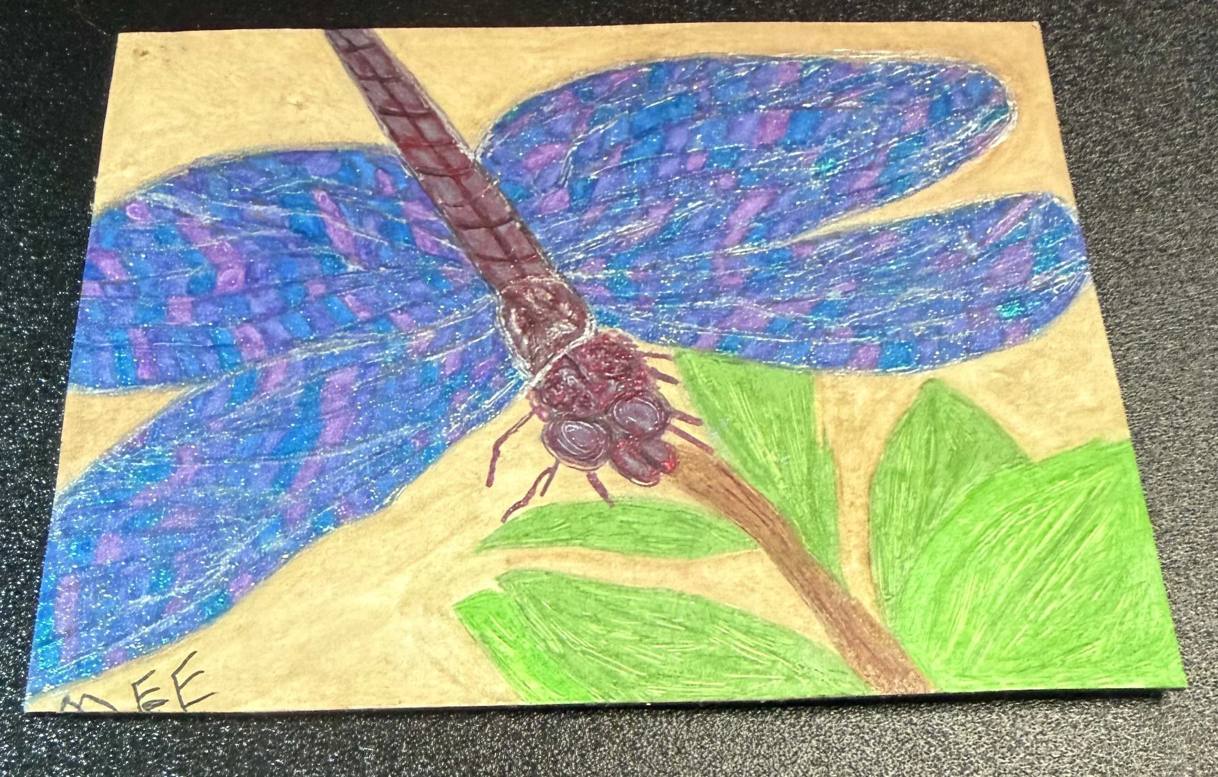 Shiny Dragonfly  Magnet