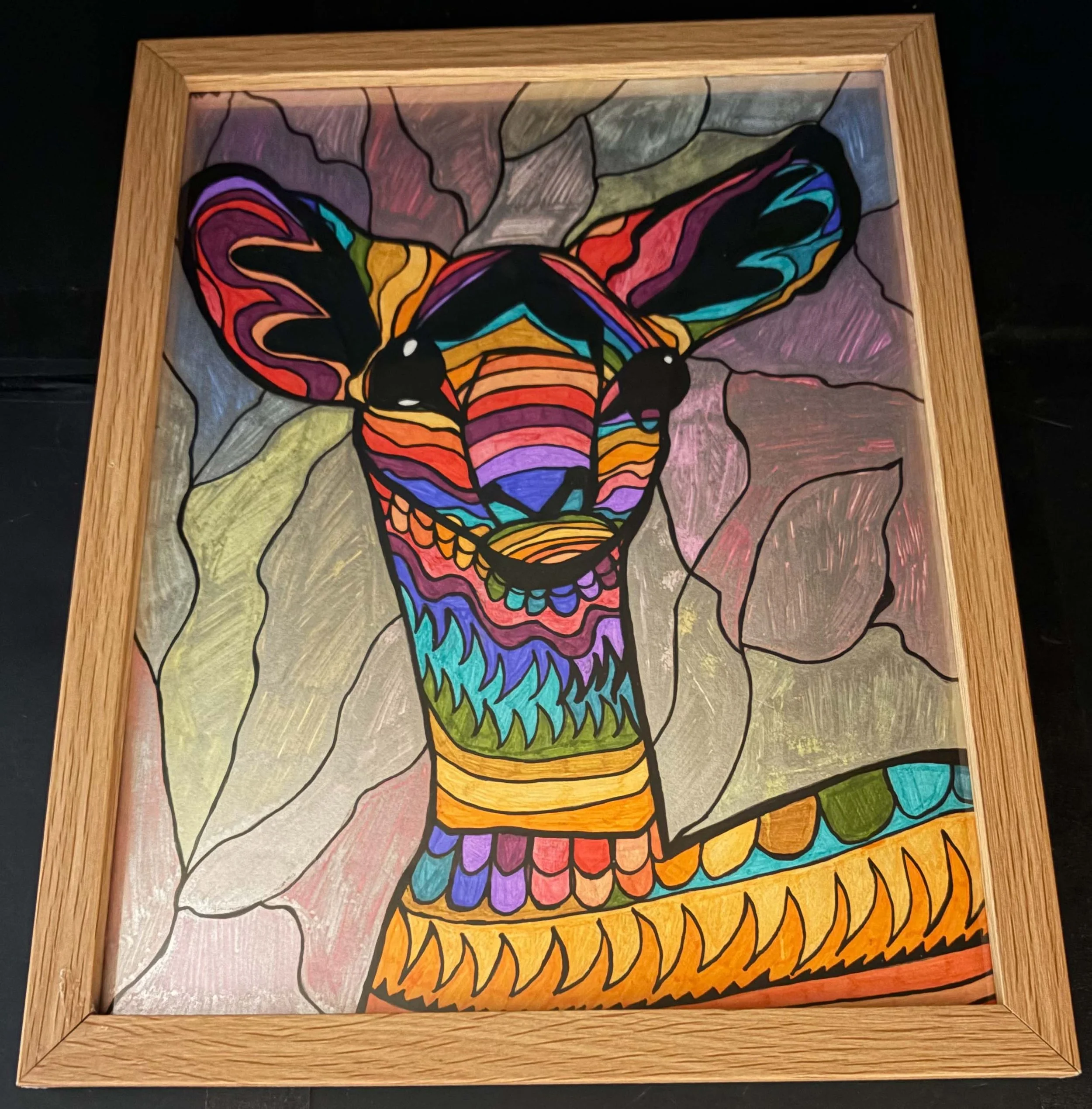Dark Rainbow Greater Female Kudo(Click or hover over image for Close up)