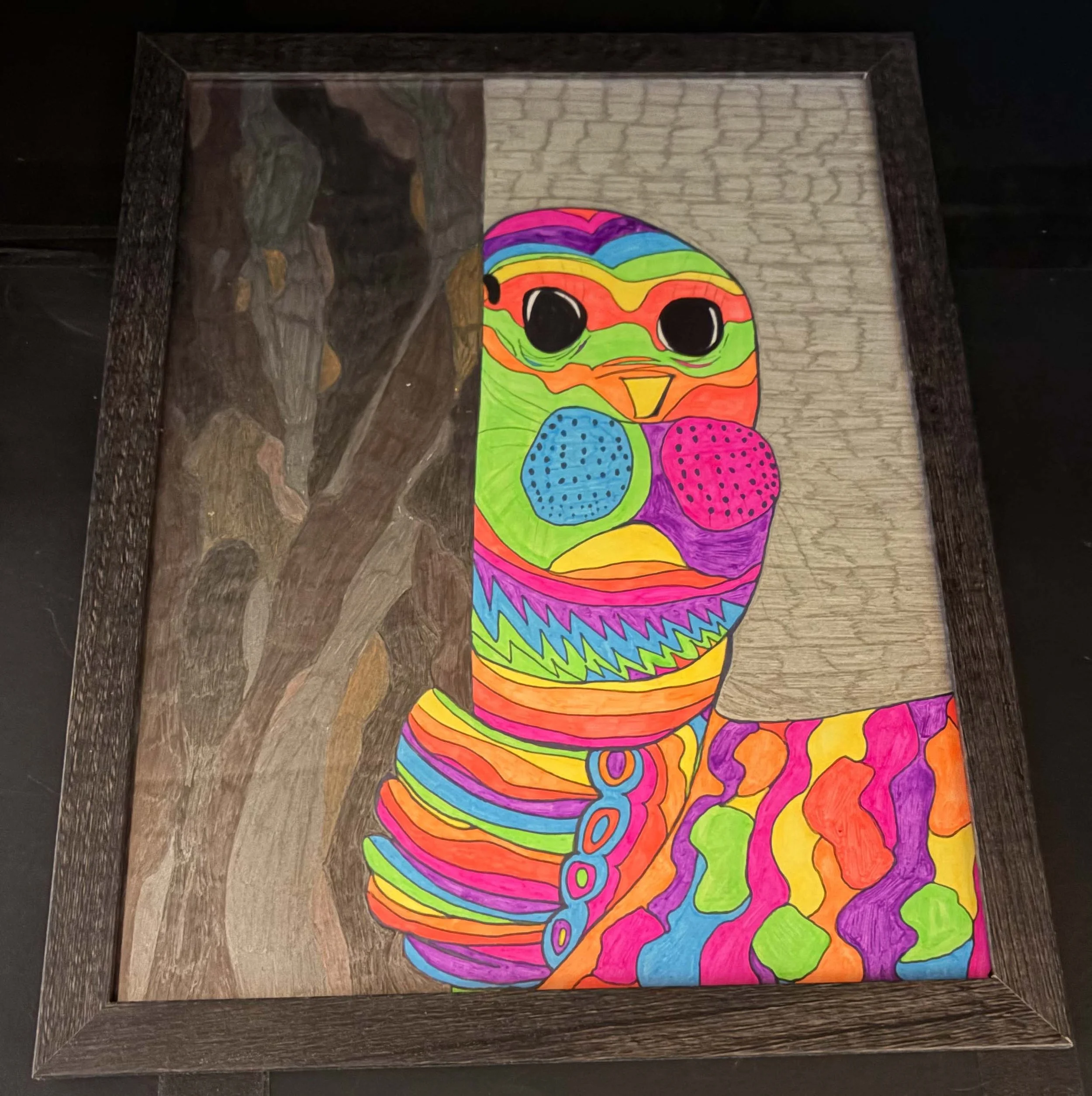 Neon peaking Seal(Click or hover over image for Close up)