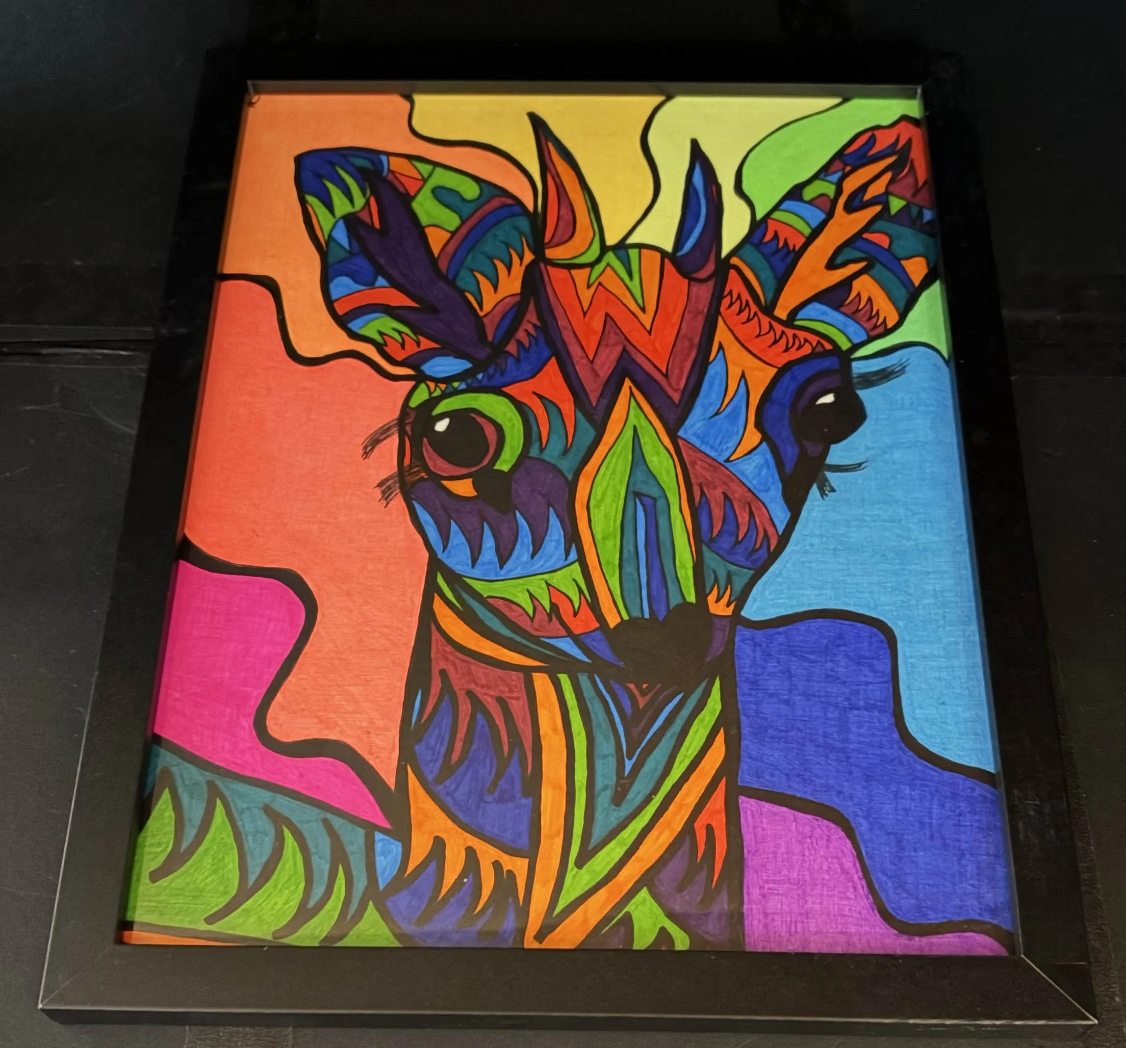 Brightly Colored Dik-Dik(Click or hover over image for Close up)