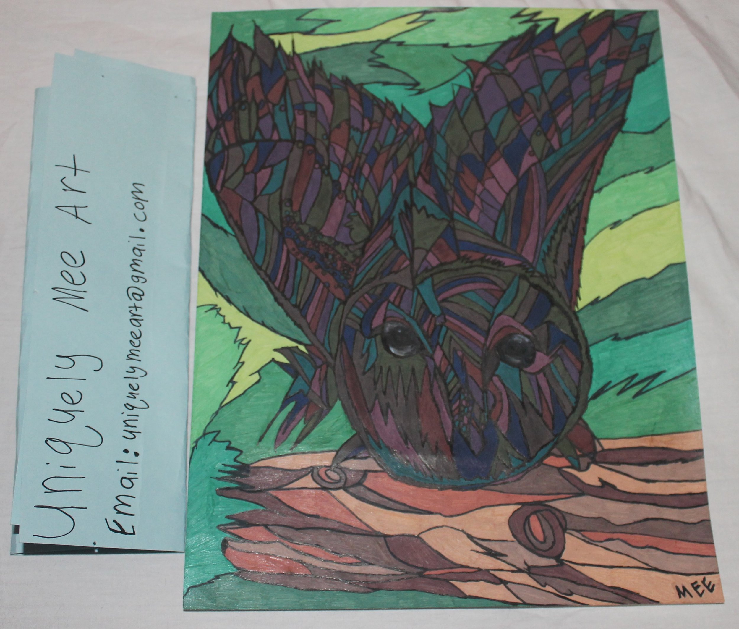 Dark In Your Face Owl