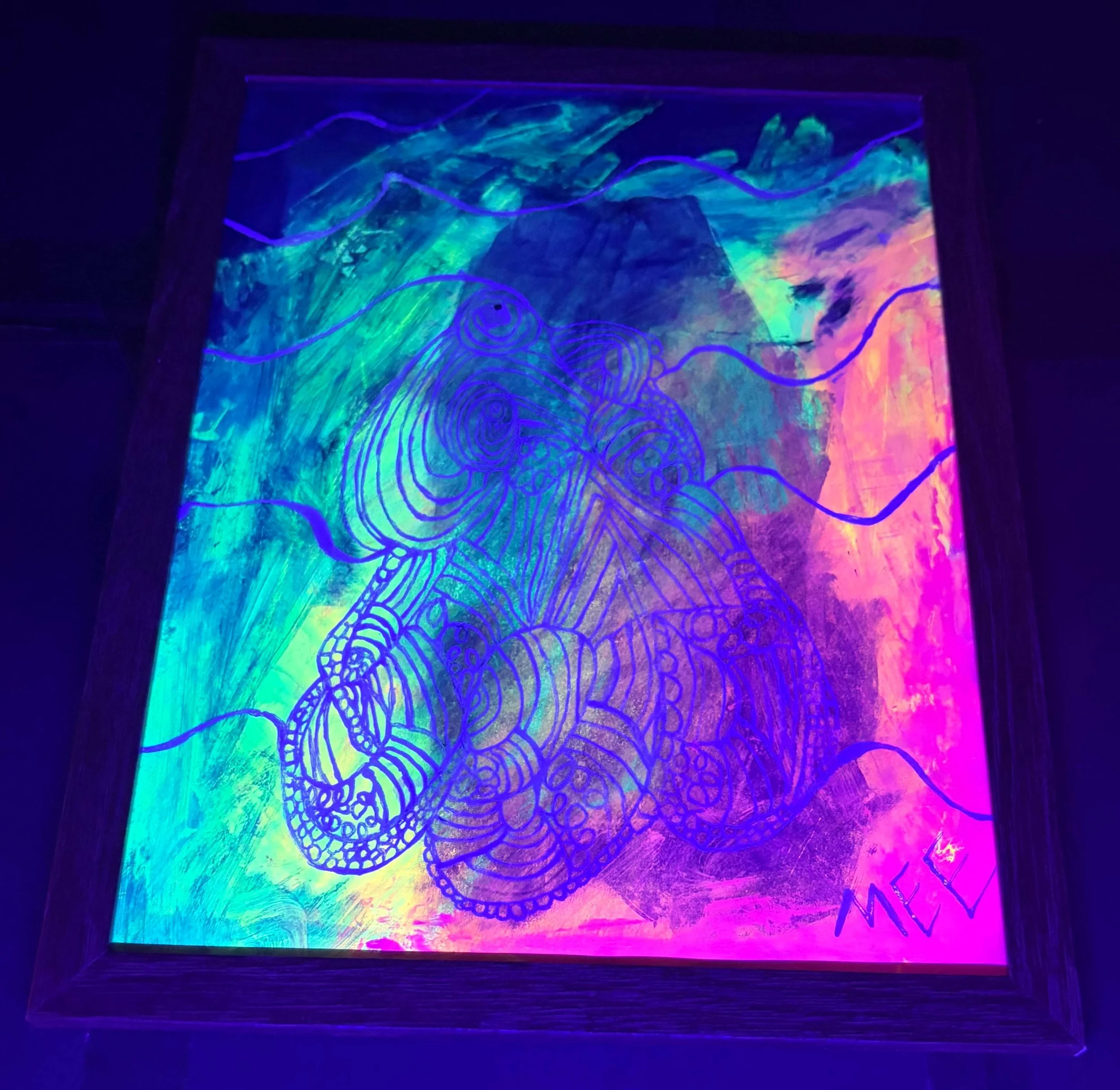 up cycled octopus black light 2 .jpg