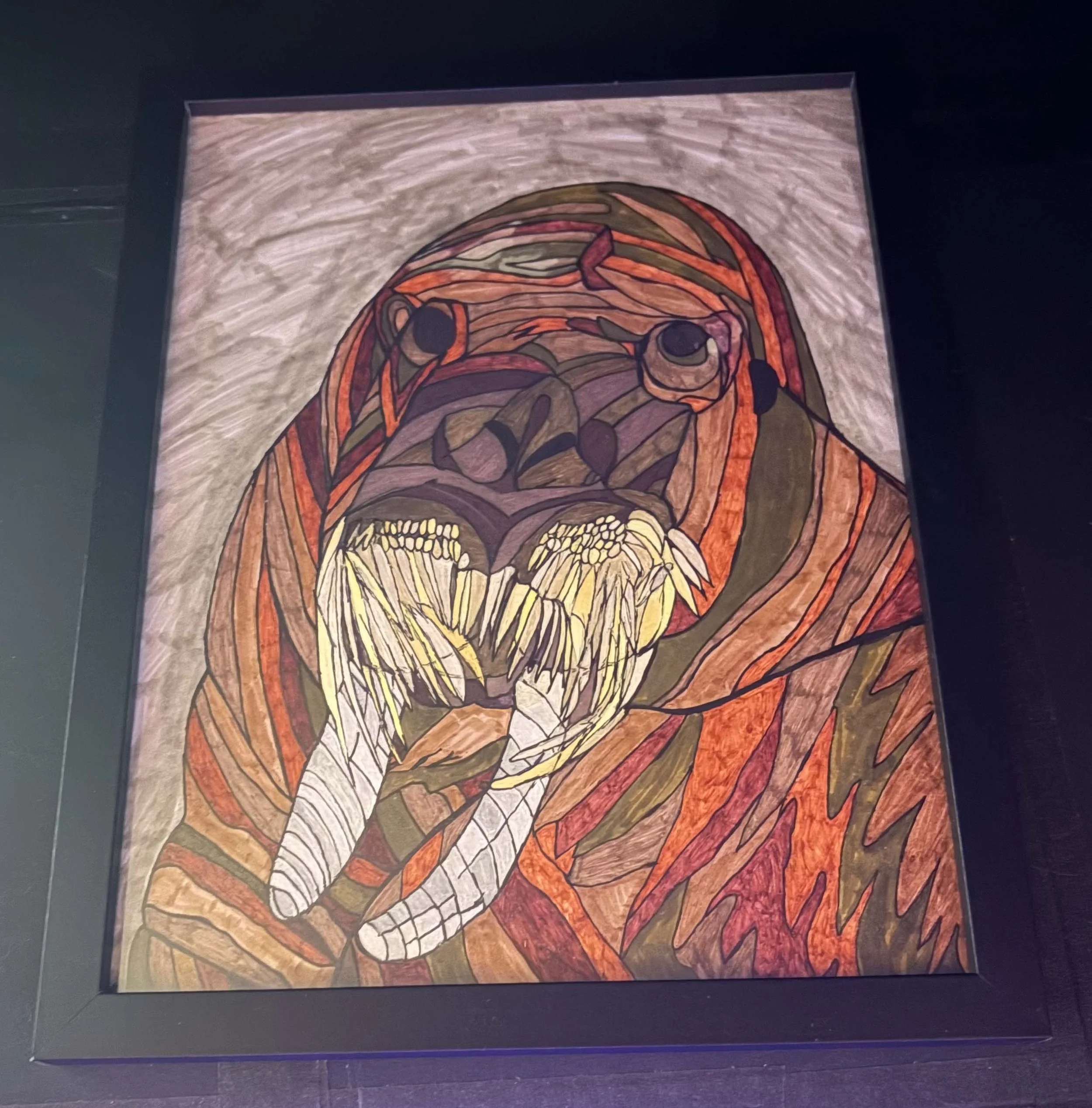 Natural Walrus(Click  or hover over image  for Close up)