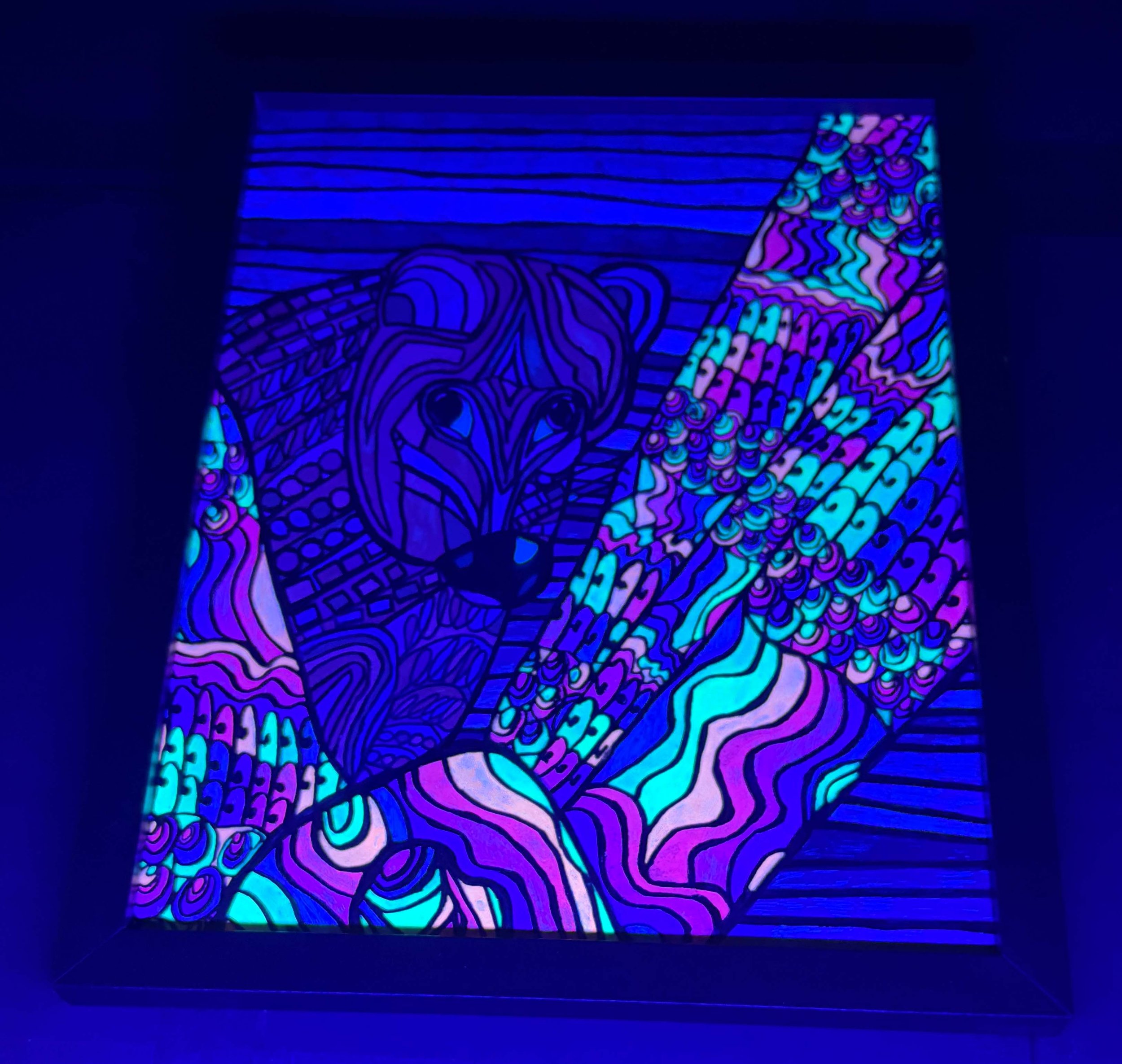 natural rainbow weasel in a tree blacklight .jpg