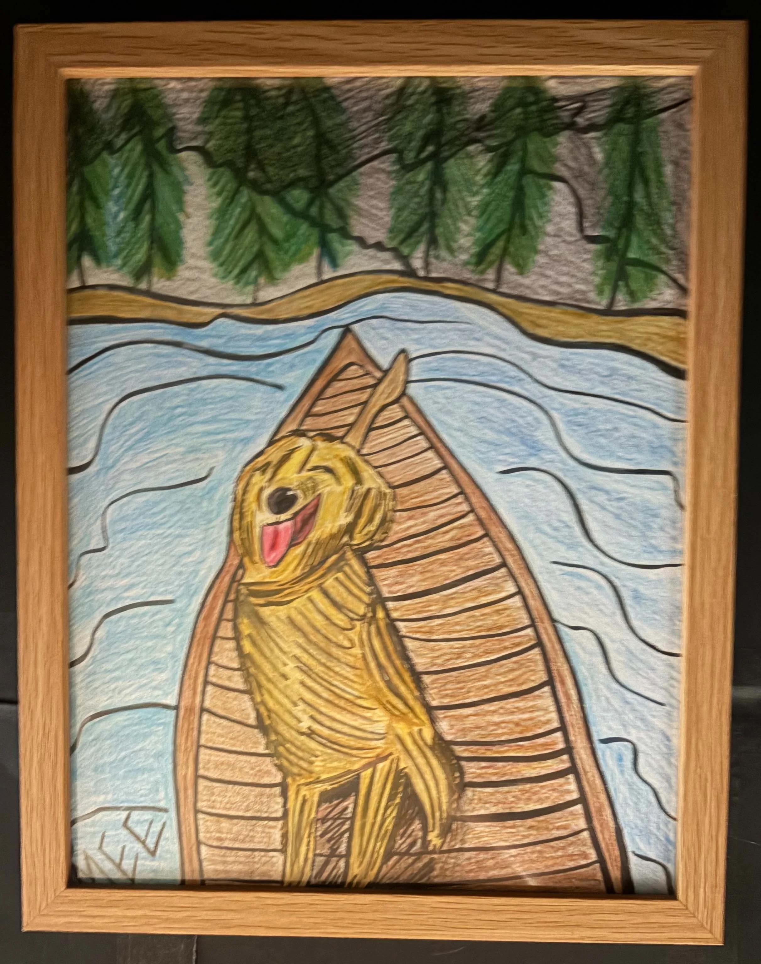 Labrador on the Lake(Click or hover over image for Close up)