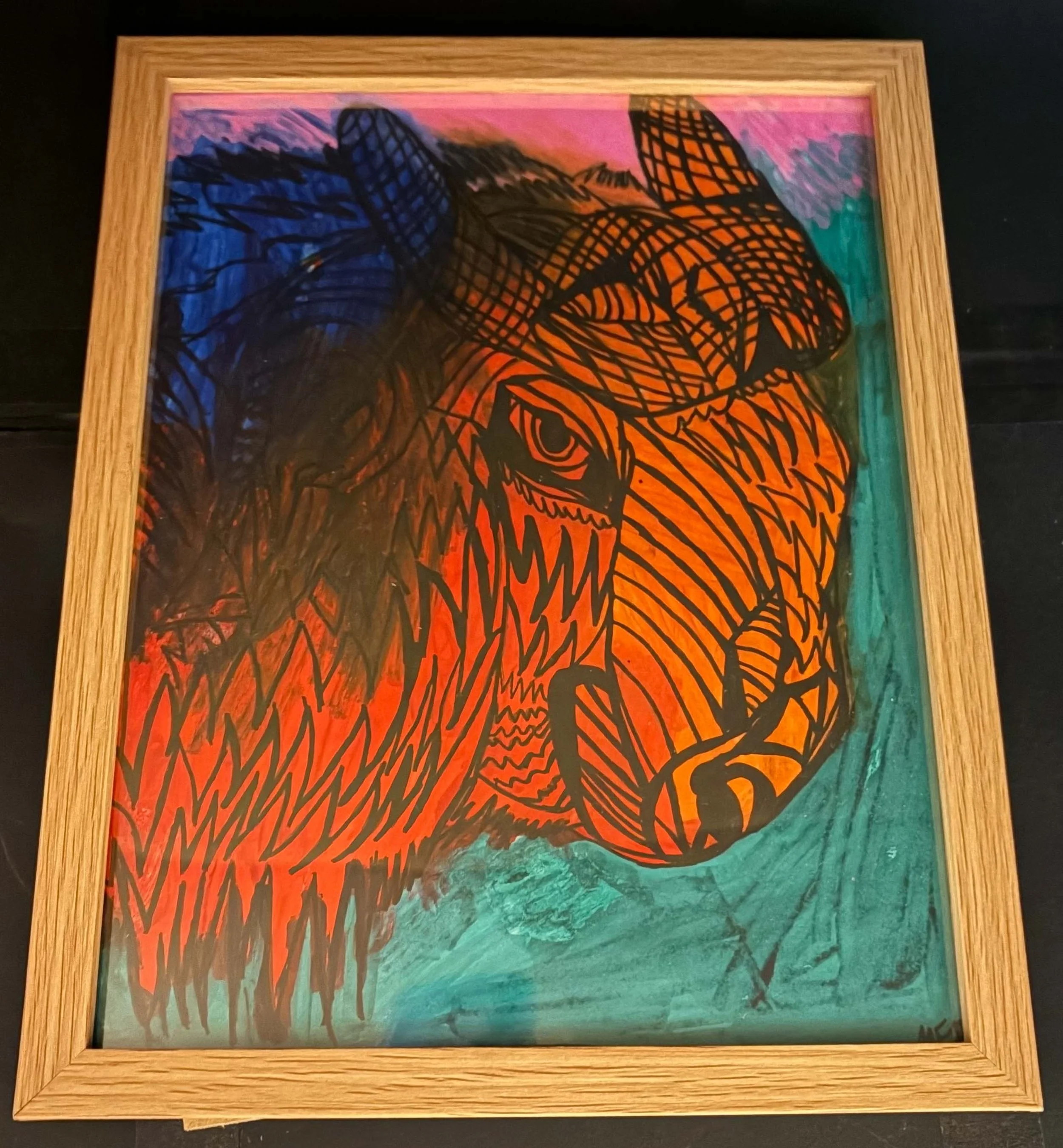 Up Cycled Yak(Click or hover over image for Close up)