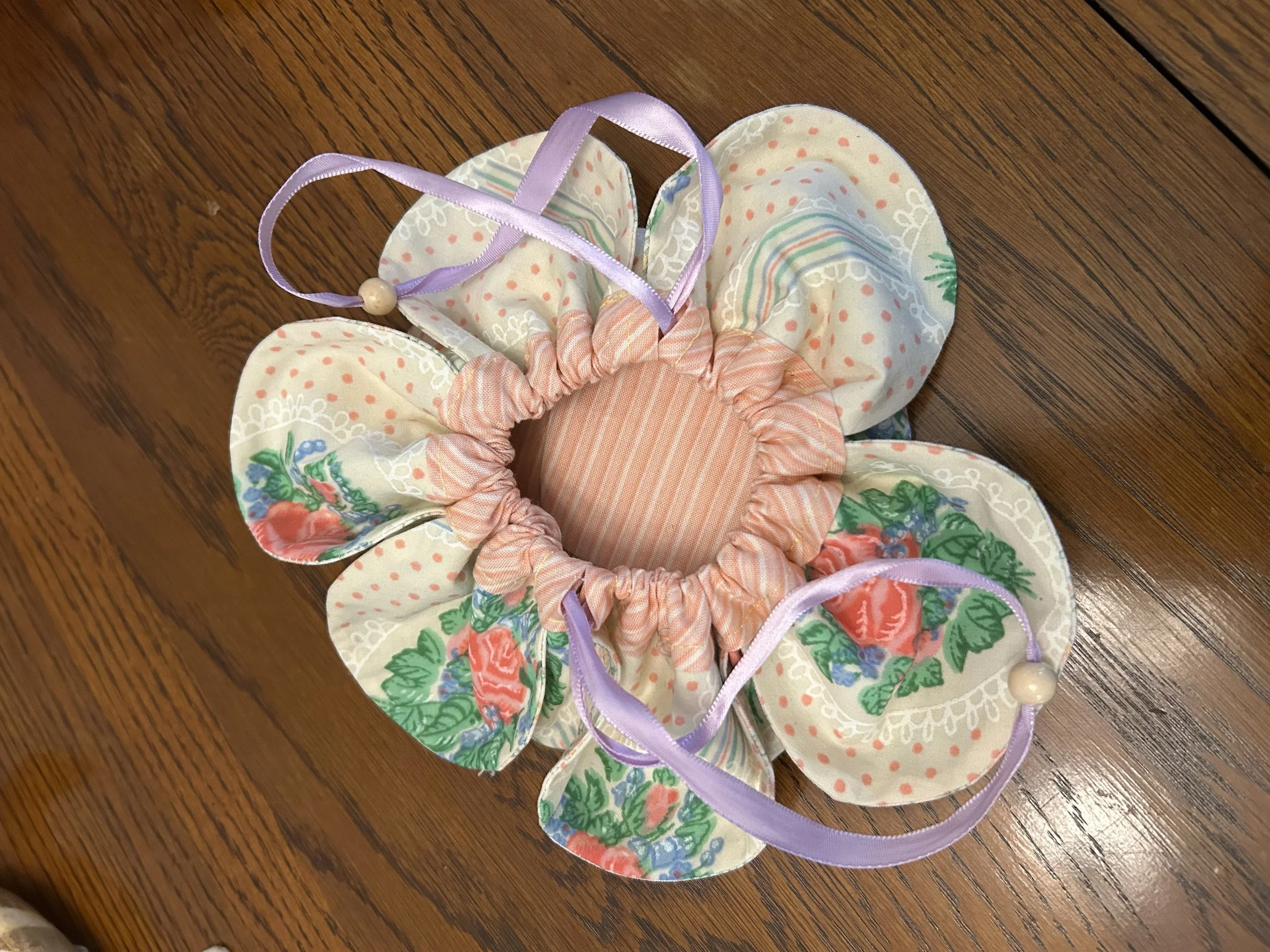 Red Rosed Jewelry Bag