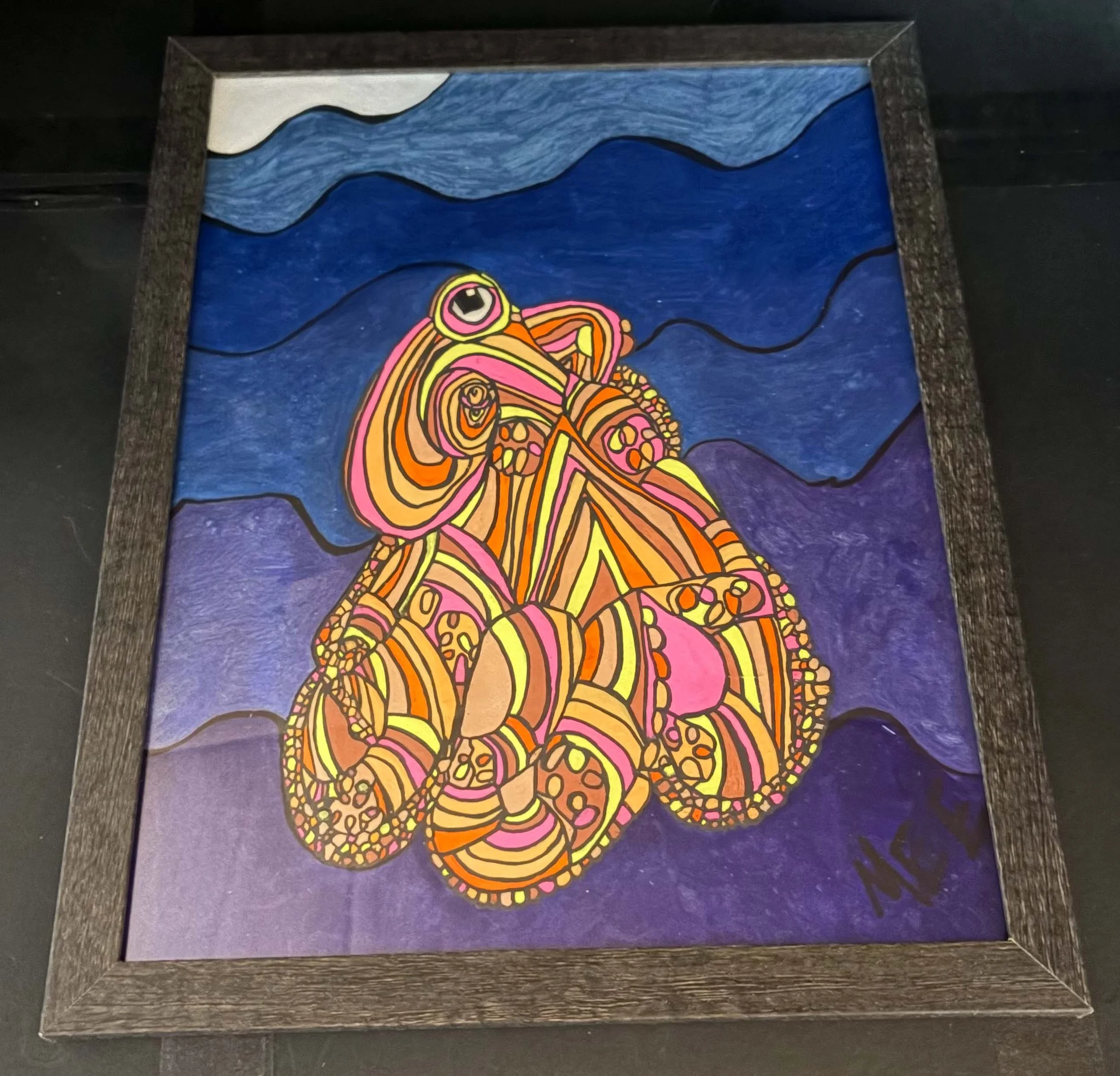 Annoyed Octopus(Click or hover over image for Close up)