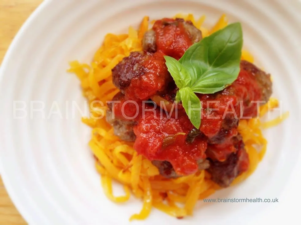 Grain-Free Spaghetti and Meatballs