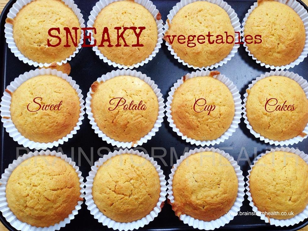 Sneaky Vegetables! Sweet Potato Cupcakes
