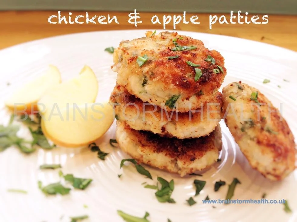 Grain-Free Chicken and Apple Patties