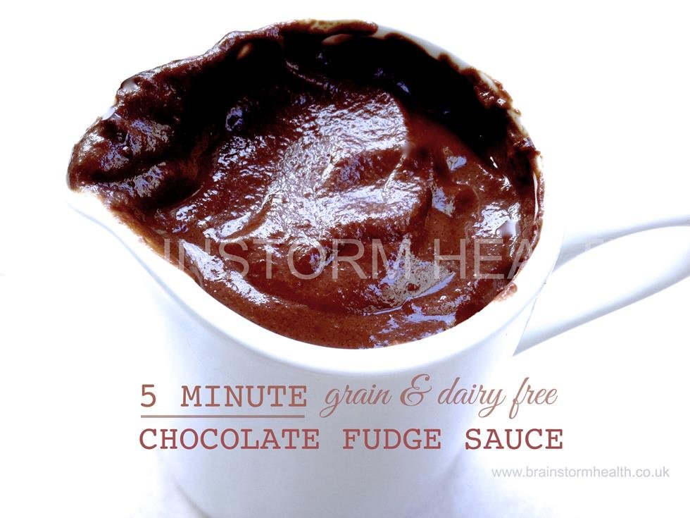 Five-Minute Chocolate Fudge Sauce