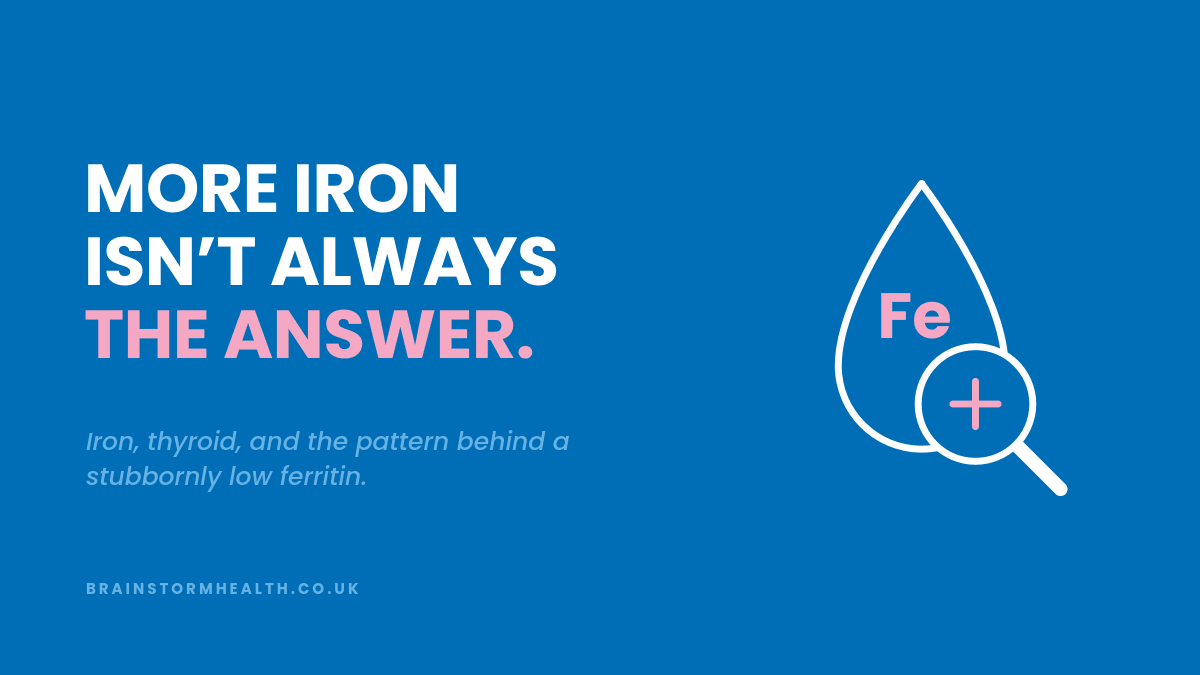 Low Iron in Children: The Thyroid Connection Most People Miss