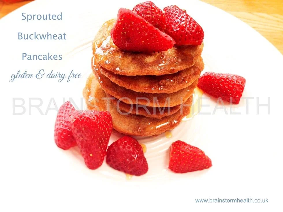 Sprouted Buckwheat Pancakes