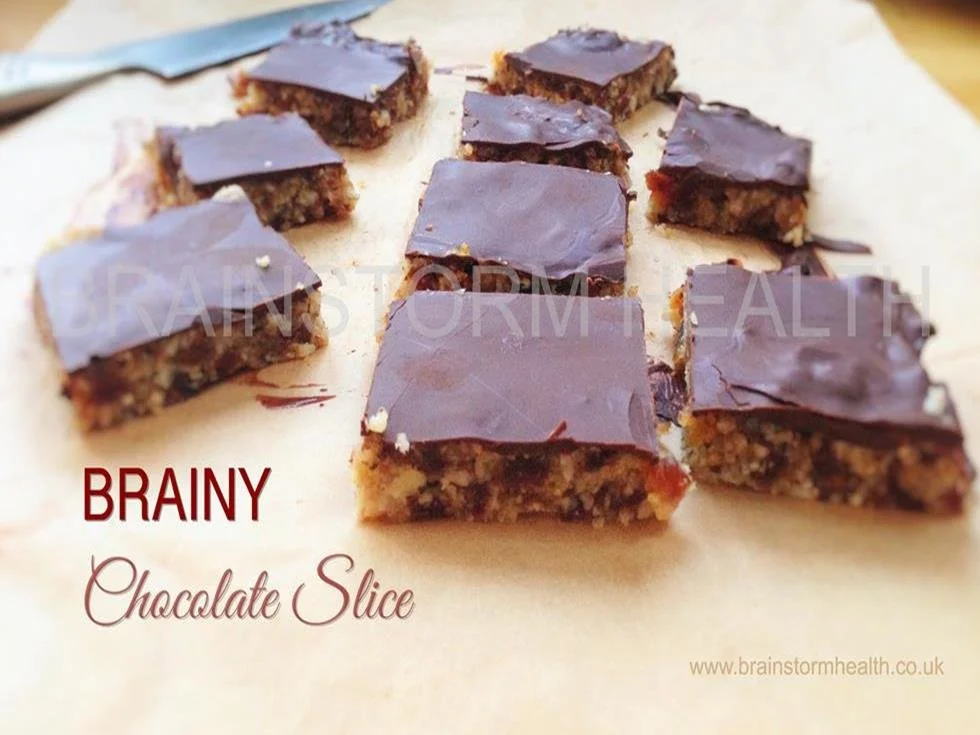 Brainy Chocolate Slices