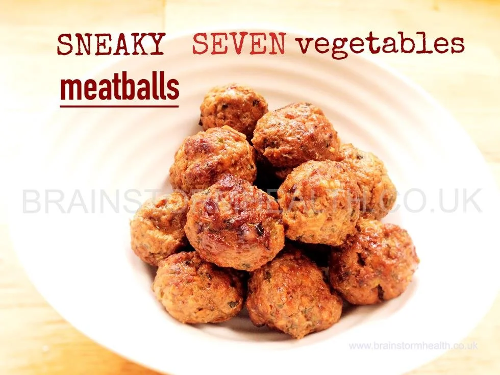 Sneaky Seven-Vegetable Meatballs