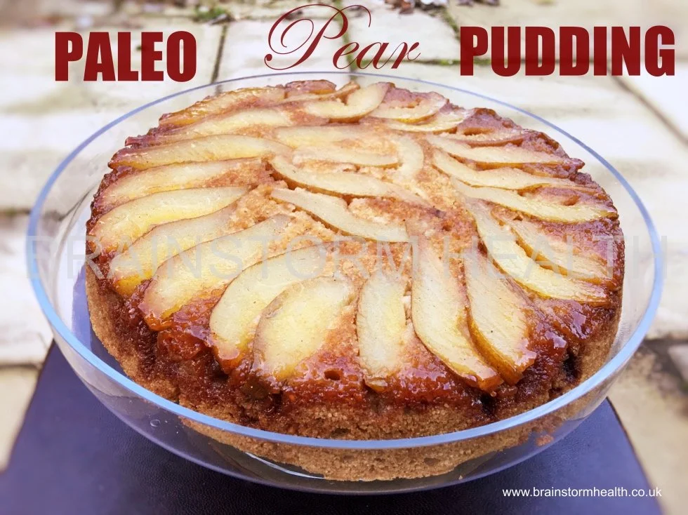 Paleo Pear Pudding