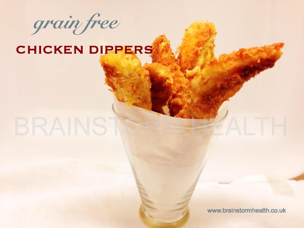 Easy Grain-Free Chicken Dippers