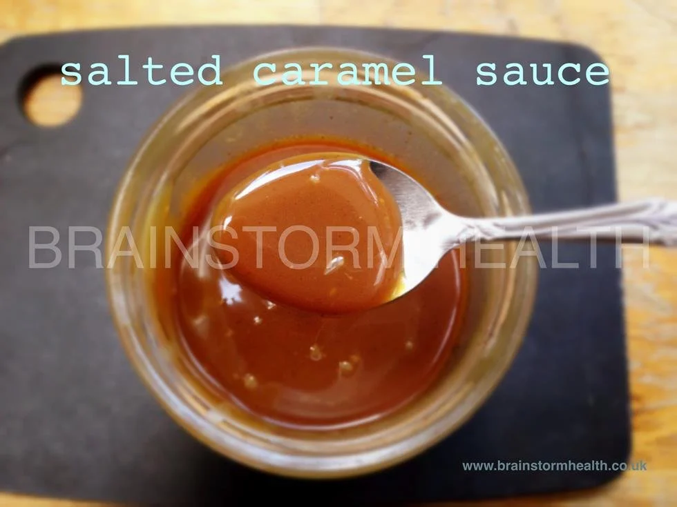 Super Healthy Salted Caramel Sauce