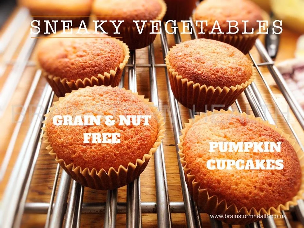 Grain-Free and Nut-Free Pumpkin Cupcakes