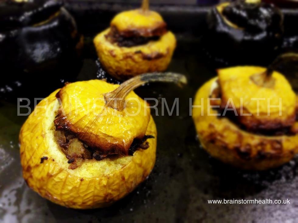 Anti-Inflammatory Squash Parcels